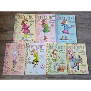 Nancy Clancy Chapter Book Lot Books 1-4 6-8 Jane O'Connor Robin Preiss Glasser